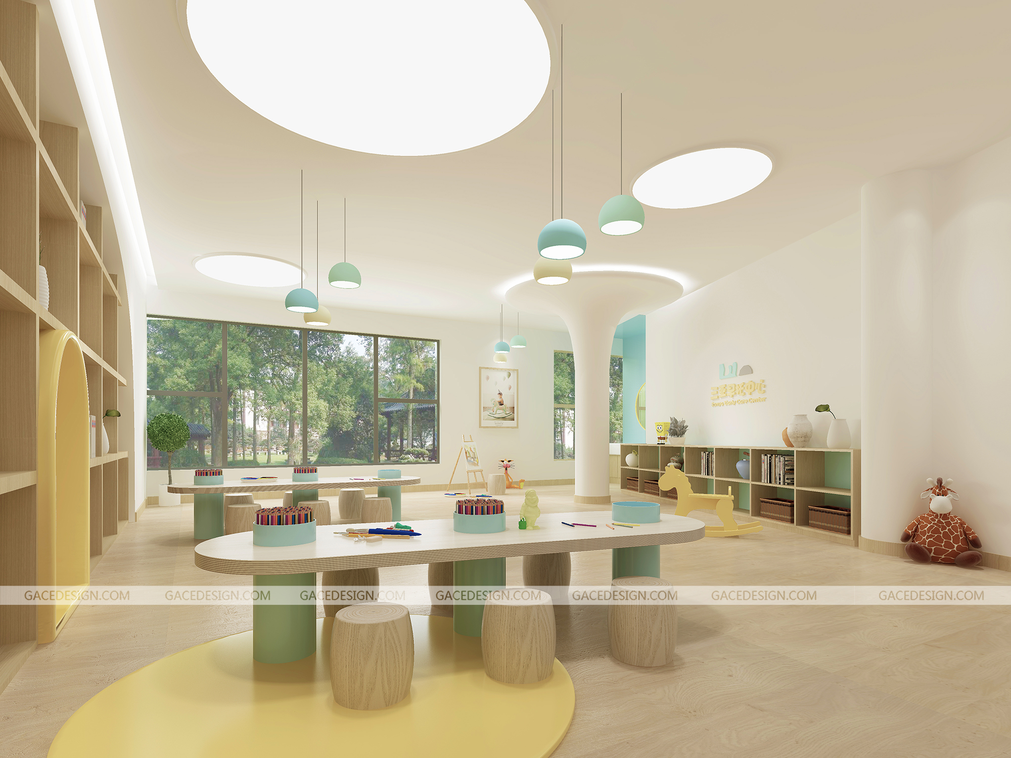 幼兒園室內(nèi)設(shè)計(jì)有哪些技巧？