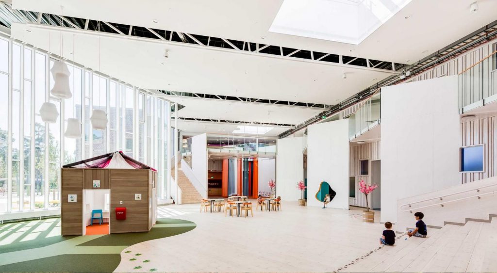 幼兒園室內(nèi)大廳設(shè)計主要區(qū)域有哪些？